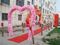 小区婚庆现场