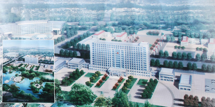 扎鲁特旗鲁北镇新城区建设(图)