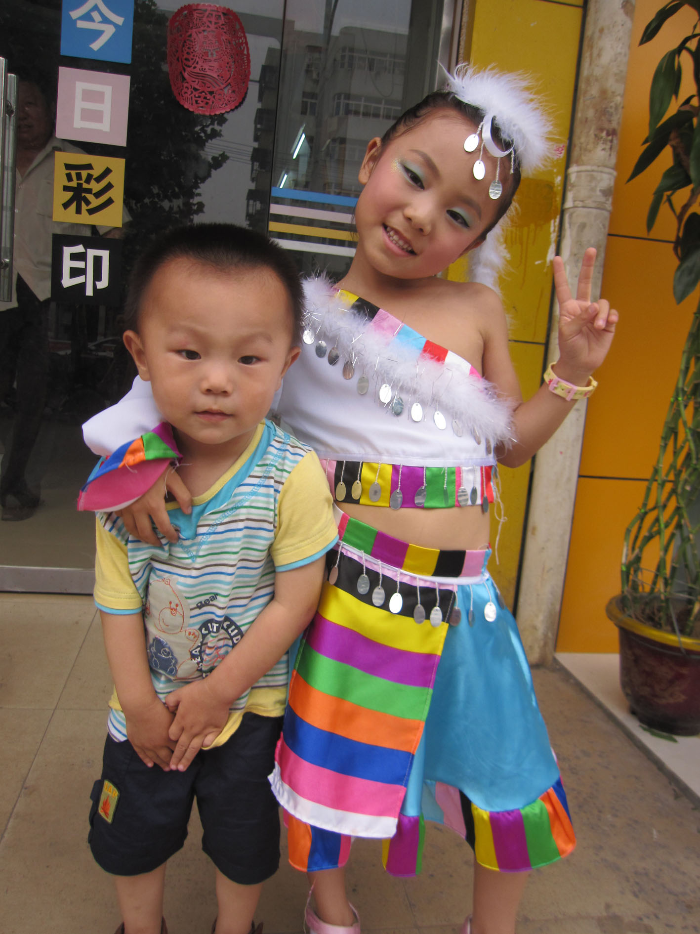 幼儿园走秀的服装设计,幼儿园大班走秀服装,幼儿园大班走秀,高清图片