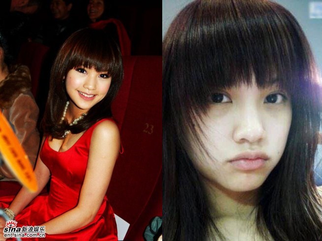 女明星<em>妆前妆后</em>大<em>对比</em>~论坛<em>图片</em>_长治论坛