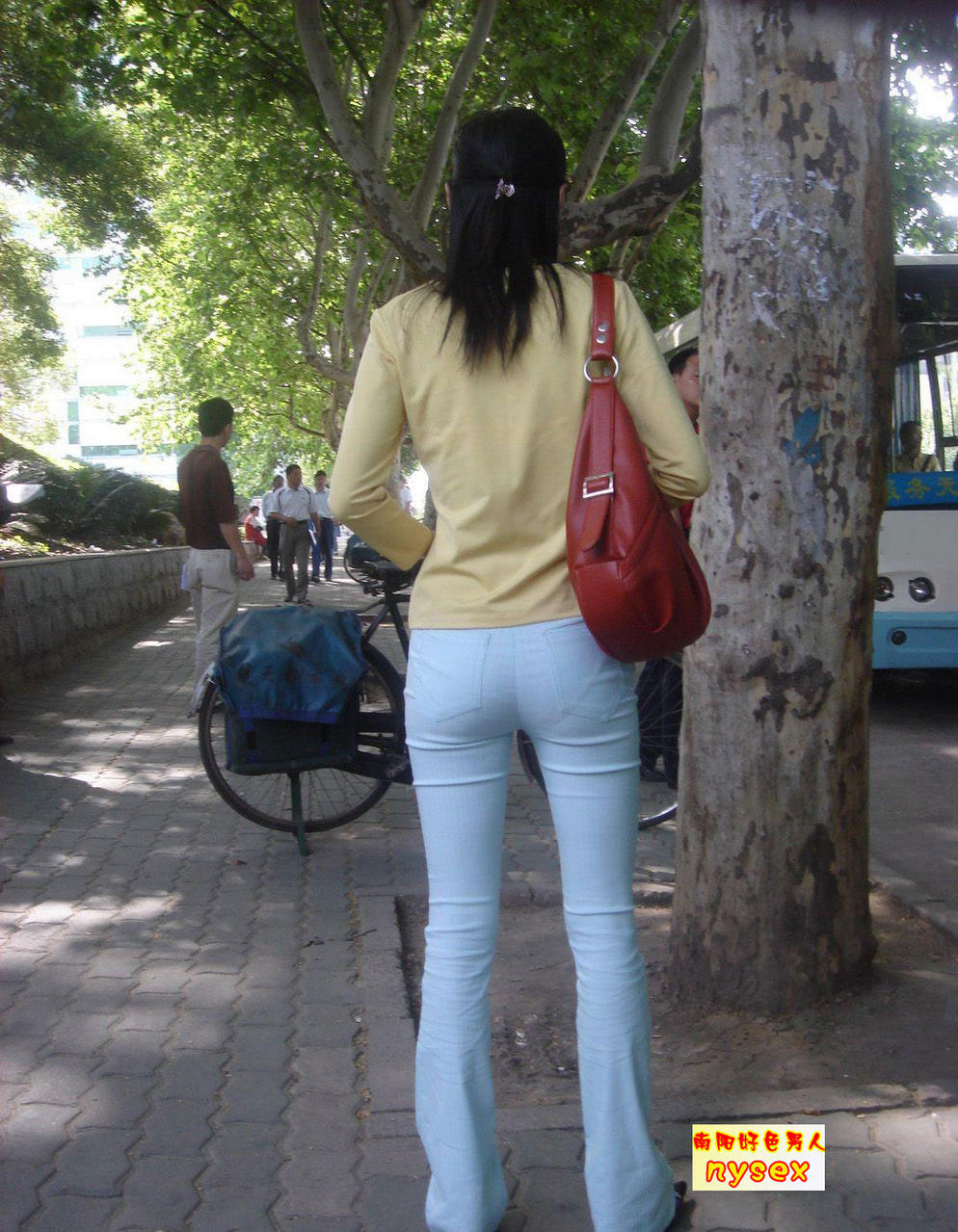 性感街拍的美色图片,勾魂