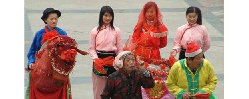 始兴清化《<em>亚妹</em>舞》 _本地文化_韶关九九网