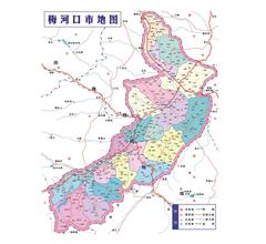 梅河口地理位置