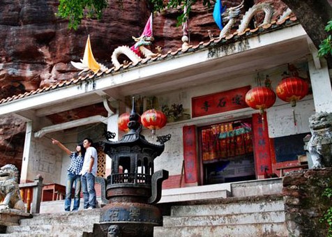 紫阳观广西最早的道观_旅游景点_博白生活网图片