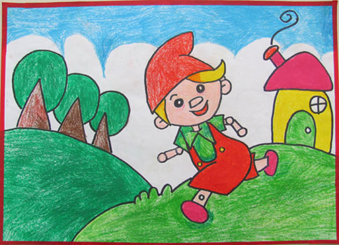 边看边画:新理念儿童画教学