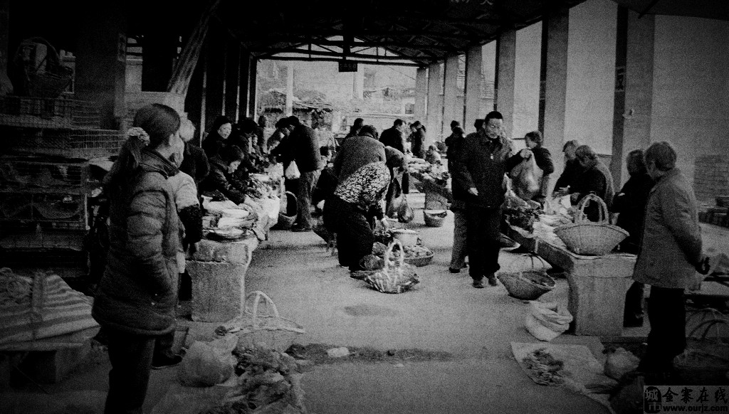 [贴图]貌似80年代的青山农贸市场_金寨摄影_金