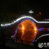 临清夜景