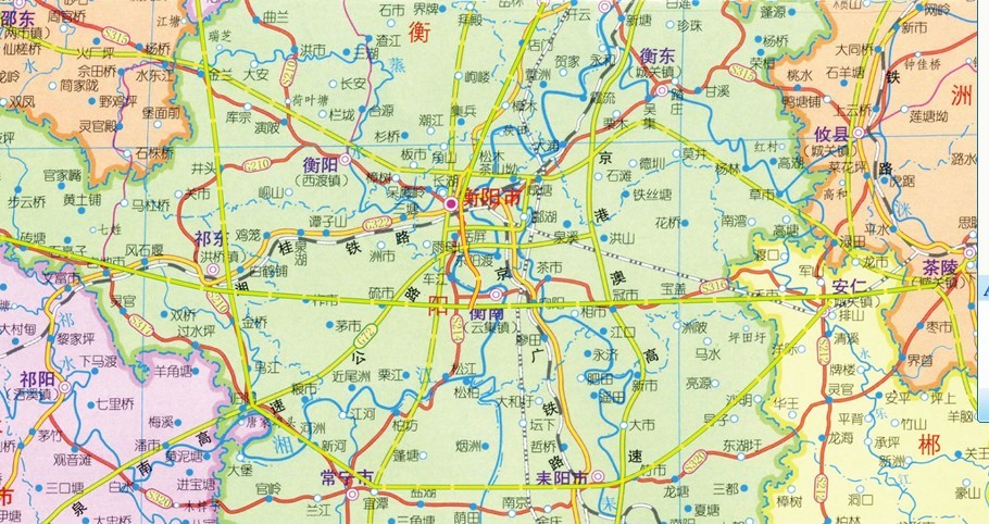 祁东县地图; 娄衡高速路线图_裕安图片网; 衡阳市祁东县地图图片