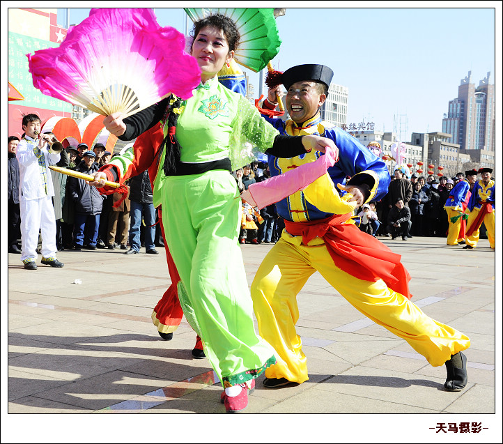 董宝瑞:昌黎地秧歌献艺北京平谷和秦皇岛元宵花会