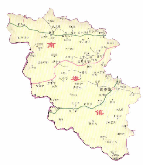 [原创]盂县14个乡镇地图_百姓话题_盂县论坛图片