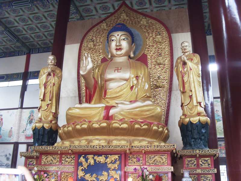 主题: 白马寺佛像开光大典