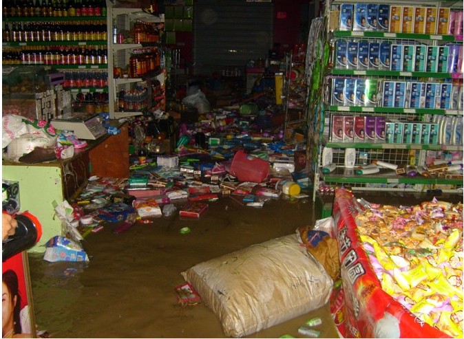 陆川沙坡镇水灾严重,黑心镇领导不过问_关注陆