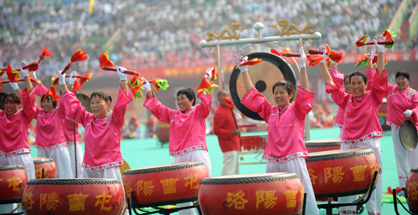 河南 洛阳排鼓.