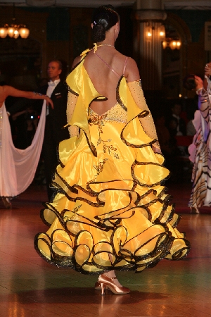 泰安拉丁舞成人摩登裙展示--泰安红舞星拉丁舞