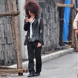 遂宁街头爆强发型男