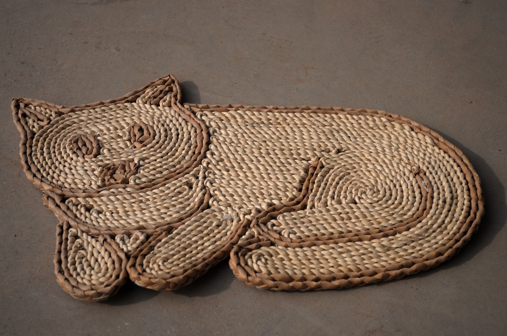 [原创]乔庄镇的草编工艺品真带劲