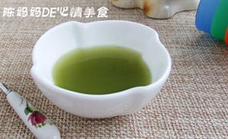 幼儿辅食:小白菜汁