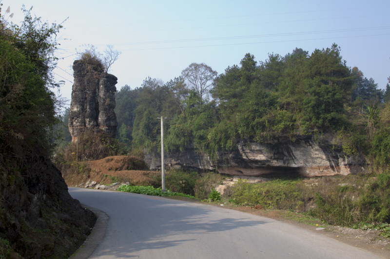 宣恩李家河将军岩_风光摄影_来凤论坛