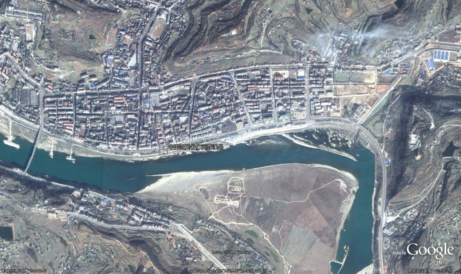 哎呀妈呀,GOOGLE地图更新了,能看见你家的房