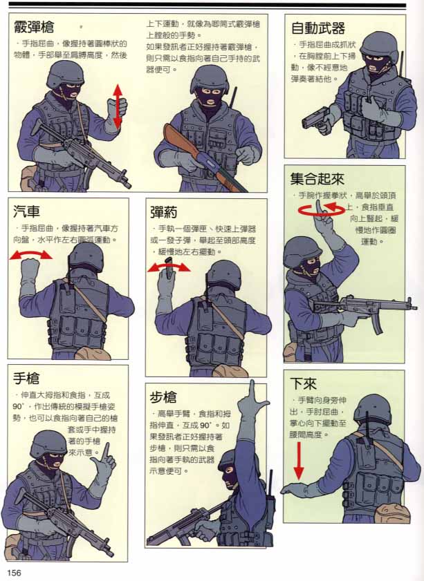 主题 真人cs实战游戏手势图