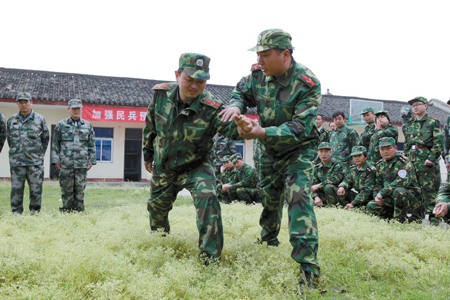 主题: [推荐]我市集训119名民兵营长