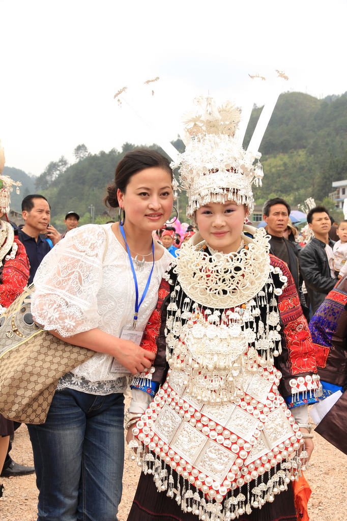 台江<em>施洞姊妹节</em>随拍_人像摄影_三穗论坛