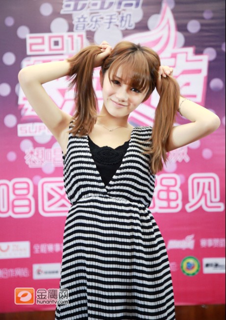 2011快乐女声付梦妮 付梦妮图片 付梦妮资料 快乐