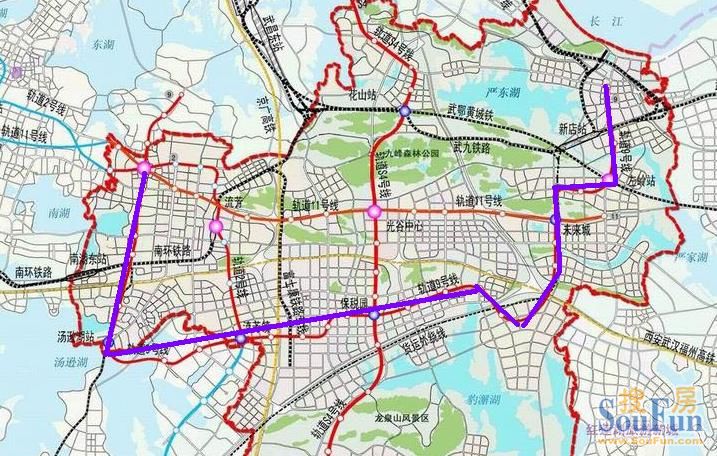 【地铁9号线】··江夏悲惨··纸坊被抛弃