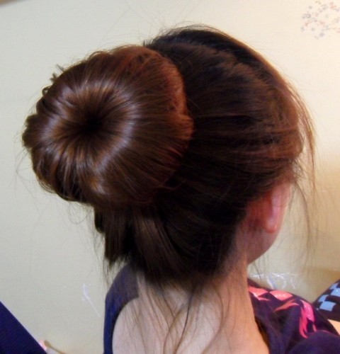 太热?<em>头发</em>烫焦了?扎起来呀~_鹤城美食_齐齐哈