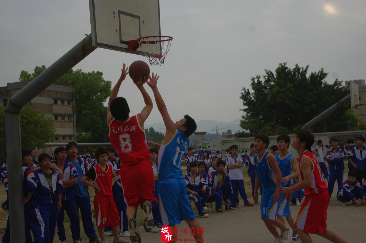 [原创]<em>老隆</em>中学篮球赛精图。_篮球俱乐部_龙川