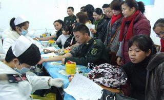 惠水县开展无偿献血活动