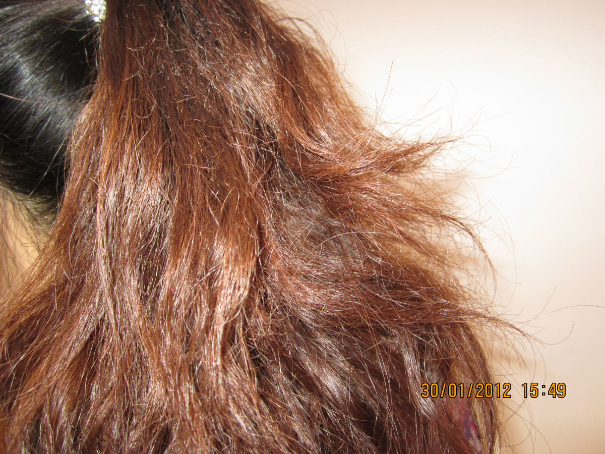 把<em>头发</em>烫<em>焦了</em>