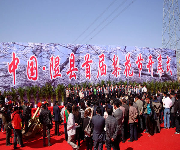 中国隰县首届梨花节隆重开幕
