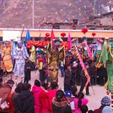 汉林乡红土村社火