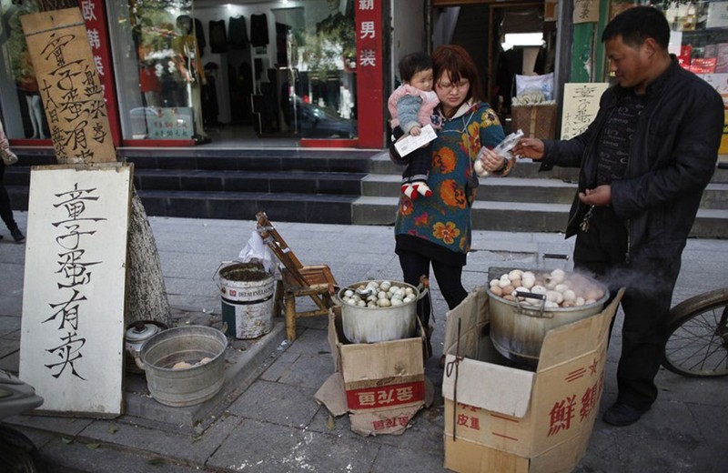浙江东阳童子尿煮蛋受追捧