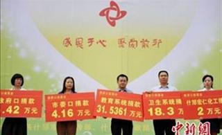 一个由什邡人发起的成立感恩公益基金会。。。