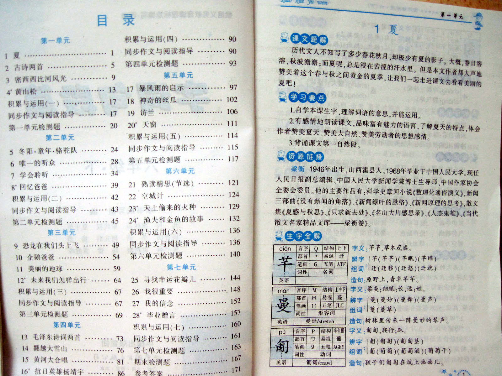 巴蜀英才 字词句段篇 六年级下语文