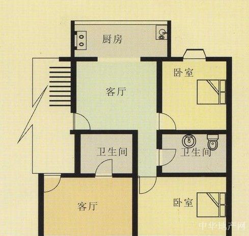三单间楼房设计图
