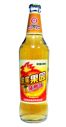 金星啤酒 金星果园(果啤)味道独特