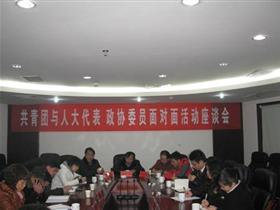 团县委组织开展“共青团与人大代表、政协委员面对面”活动座谈会
