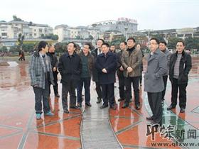 刘兴军带队检查节前安全工作