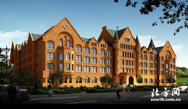 生态城滨海小外将于今年9月正式开学,滨海热