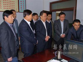 市领导视察调研我市宣传文化工作