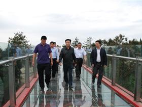全国人大环资委副主任王鸿举莅石视察