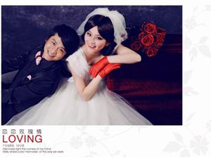 玫瑰新娘婚纱摄影_新娘婚纱图片(2)