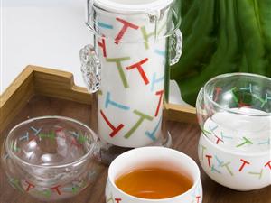 简爱家居 一品个人茶具 玻璃 茶具 套装 玻璃杯 功夫茶具