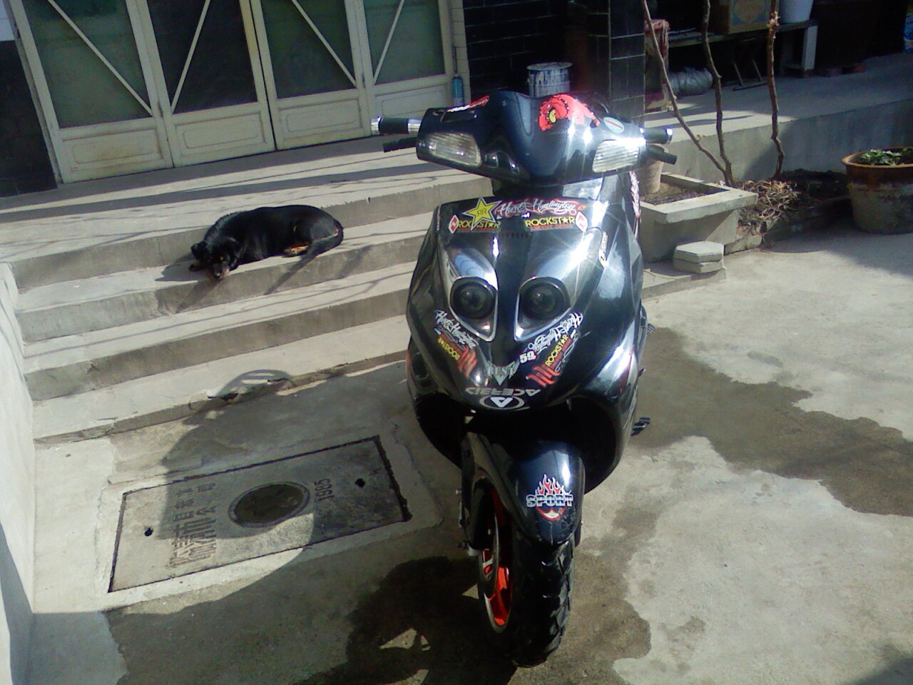 转让男人骑的踏板车,三阳150的机器