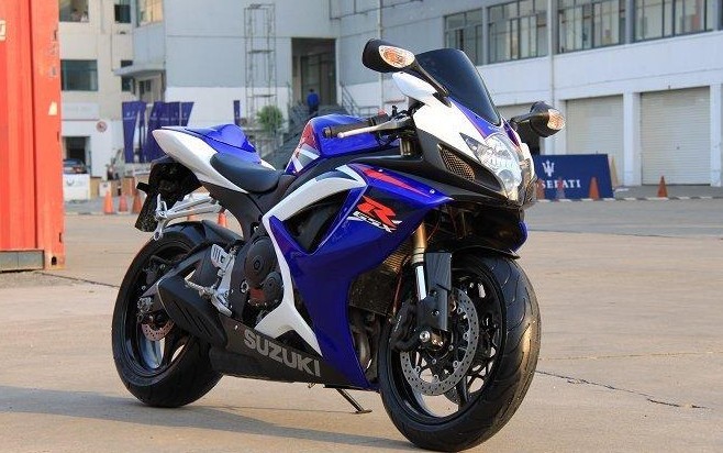 进口铃木摩托车跑车网07年gsx-r600美版k7