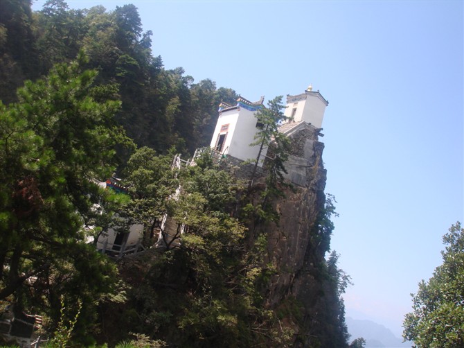 镇安塔云山景区 旅游景点 镇安之窗高清图片